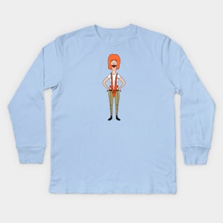 Leeloo Belcher Kids Long Sleeve T-Shirt